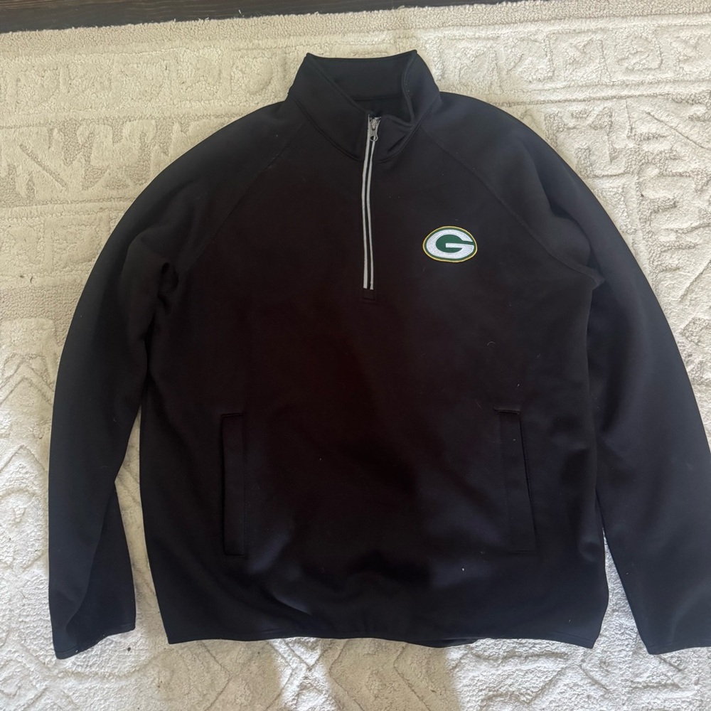 NFL Store - Packers Quarter Zip - Size Large